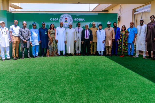 SGF Receives 6 Winners of NASENI Innovation Competition’s N162m Grants Amongst Public Servants